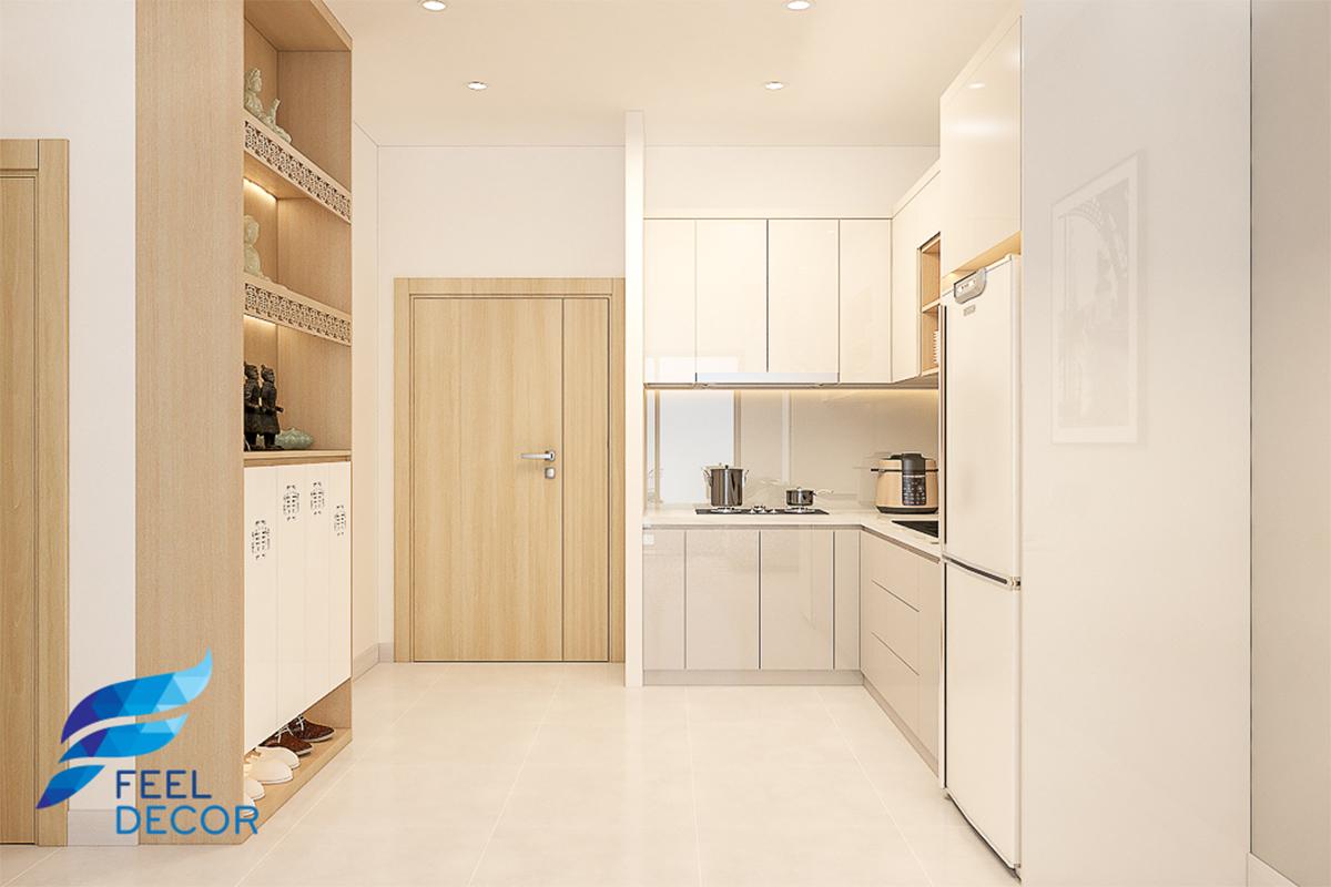 Thiết kế thi công nội thất căn hộ 66m2 chung cư Saigon Mia – Chủ đầu tư Anh Phước