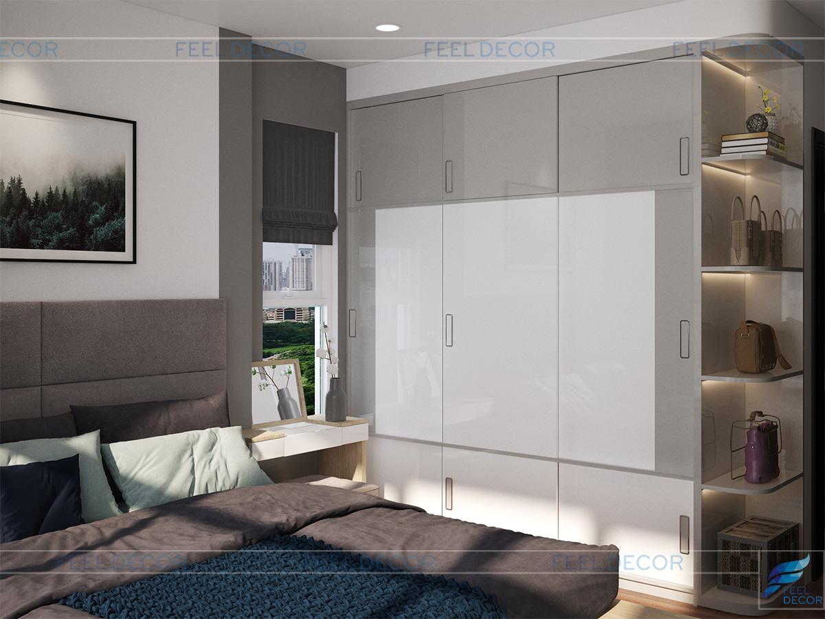 Thiết kế thi công nội thất căn hộ 97m2 chung cư Sunrise Riverside – Chủ đầu tư Chị Thảo