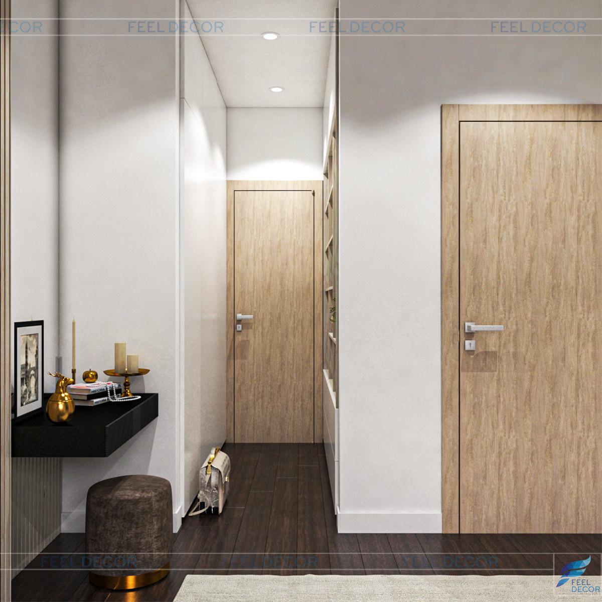 Thiết kế thi công nội thất căn hộ chung cư Golden Mansion – Chủ đầu tư Anh Trung
