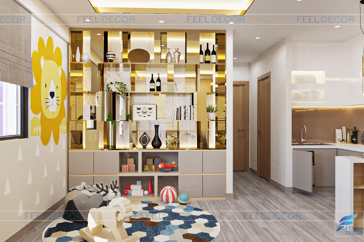 Thiết kế thi công nội thất căn hộ chung cư Osimi – Chủ đầu tư anh Tâm