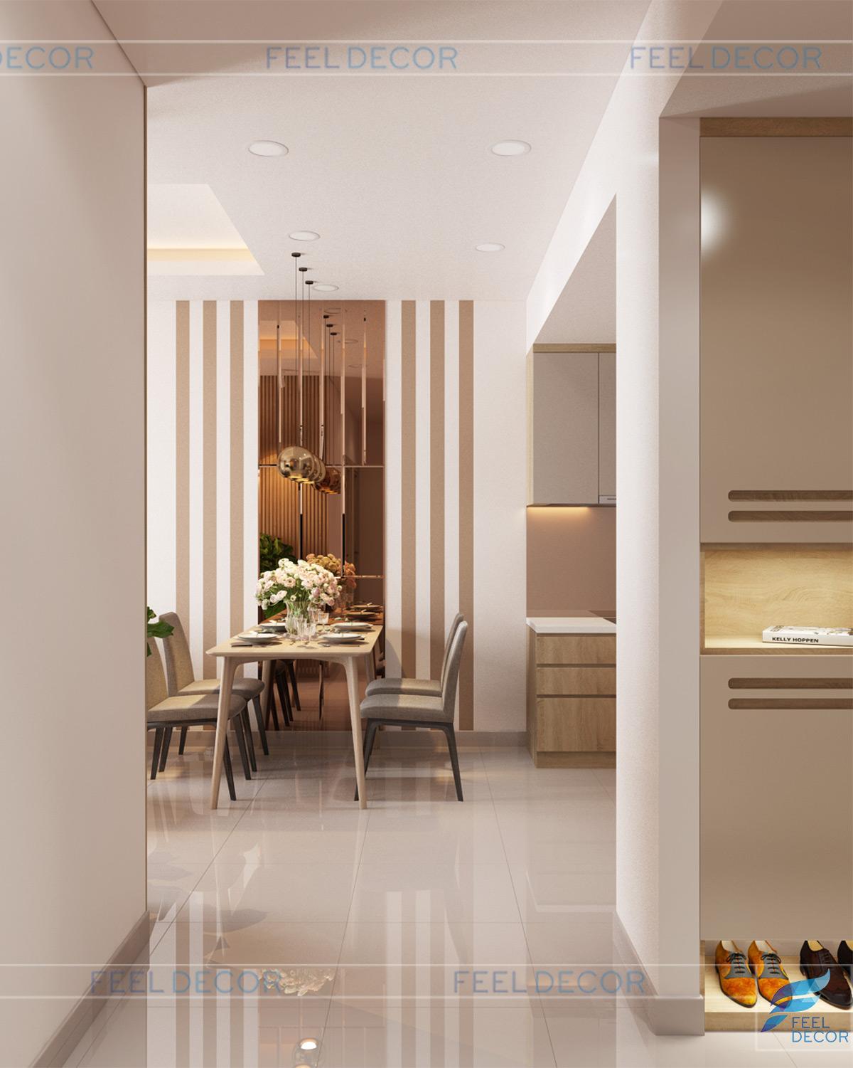 Thiết kế thi công nội thất căn hộ The Sun Avenue – Chủ đầu tư chị Minh