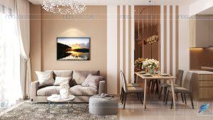 Thiết kế thi công nội thất căn hộ The Sun Avenue – Chủ đầu tư chị Minh