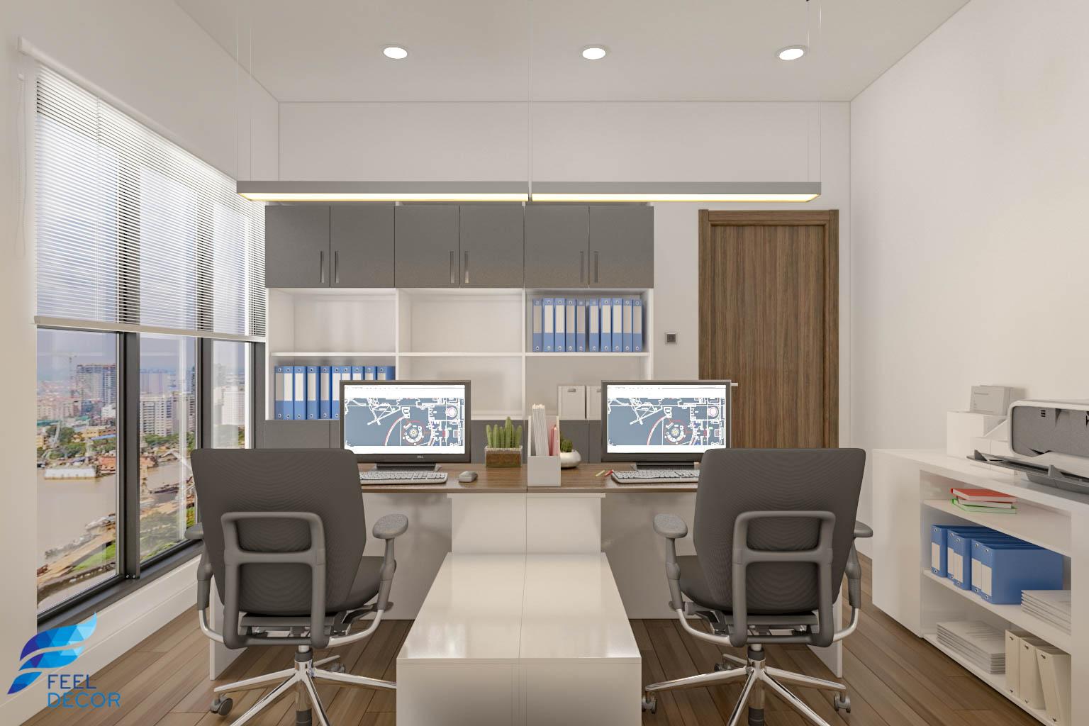 Thiết kế nội thất căn hộ Officetel chung cư Saigon Royal