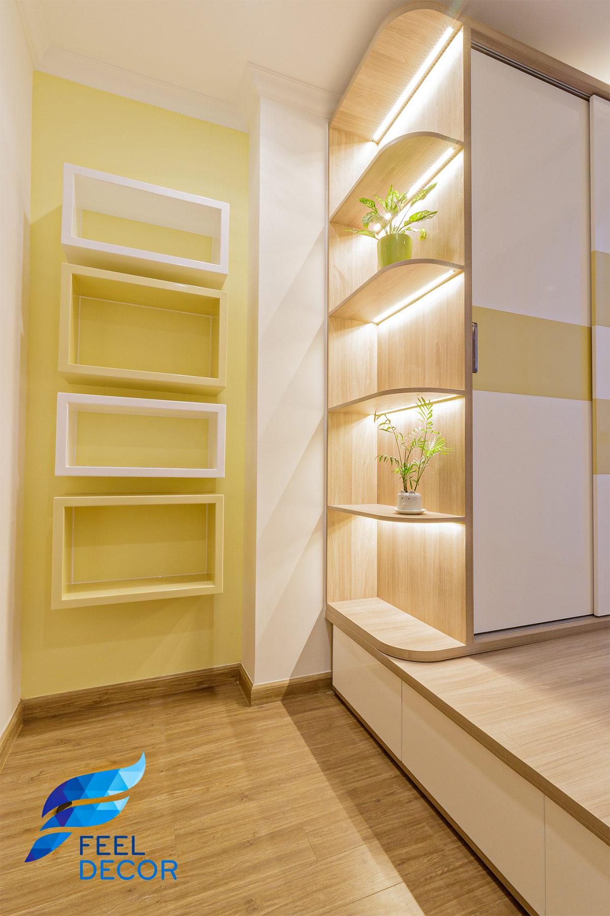 Thiết kế thi công nội thất căn hộ Vinhomes Central Park – Chủ đầu tư Chị Nguyên