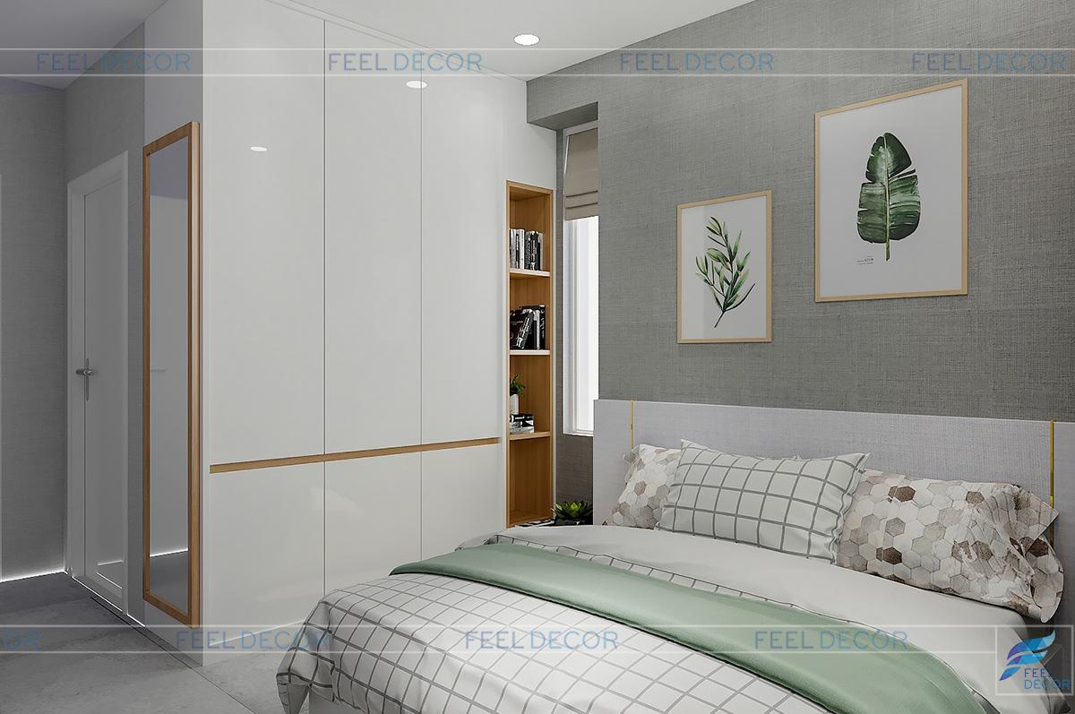 Thiết kế thi công nội thất căn hộ 83m2 chung cư Sunrise Riverside – Chủ đầu tư chị Hiền