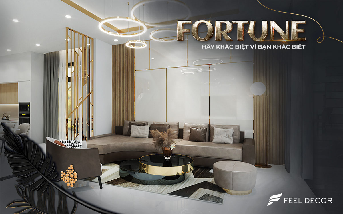 Fortune - Dự án thiết kế thi công nội thất nhà phố Rạch Giá, Tiền Giang